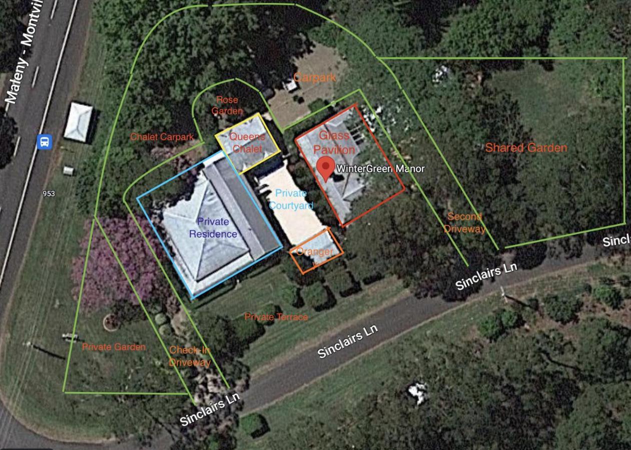 Wintergreen Manor At Maleny Exterior foto
